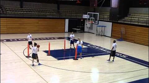Beyond Triangle Zone Offense:  "Attacking 1-3-1 Zone Defense" - Doug Schakel Basketball