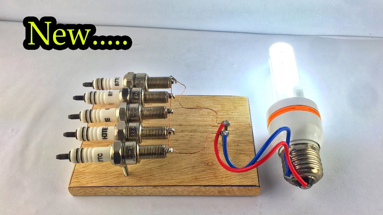 Making Free Energy Generator 100% Using By Light Bulb 220V - YouTube