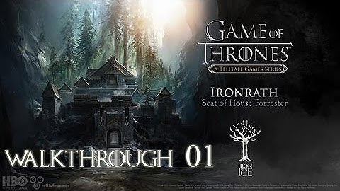 Game of Thrones Episode 1: Iron From Ice Walkthrough Part 1 ( Through the Night )