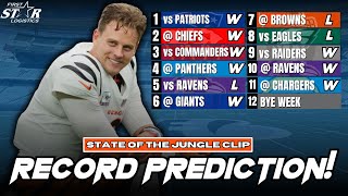 Bengals 2024 Schedule Prediction