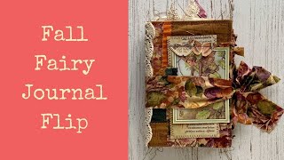 {{SOLD, Thank you!}}  Fall/Fairy/Food/Thanksgiving Junk Journal Flip Through