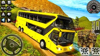 Euro Uphill Bus Driving Simulator - New Bus Simulator 2023 - Android GamePlay screenshot 1