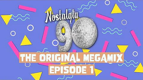 Nostalgia 90 - Megamix 1 - Dance anni 90 Best of 90s 90er Dj Set 90-e anos 90 italodance eurodance