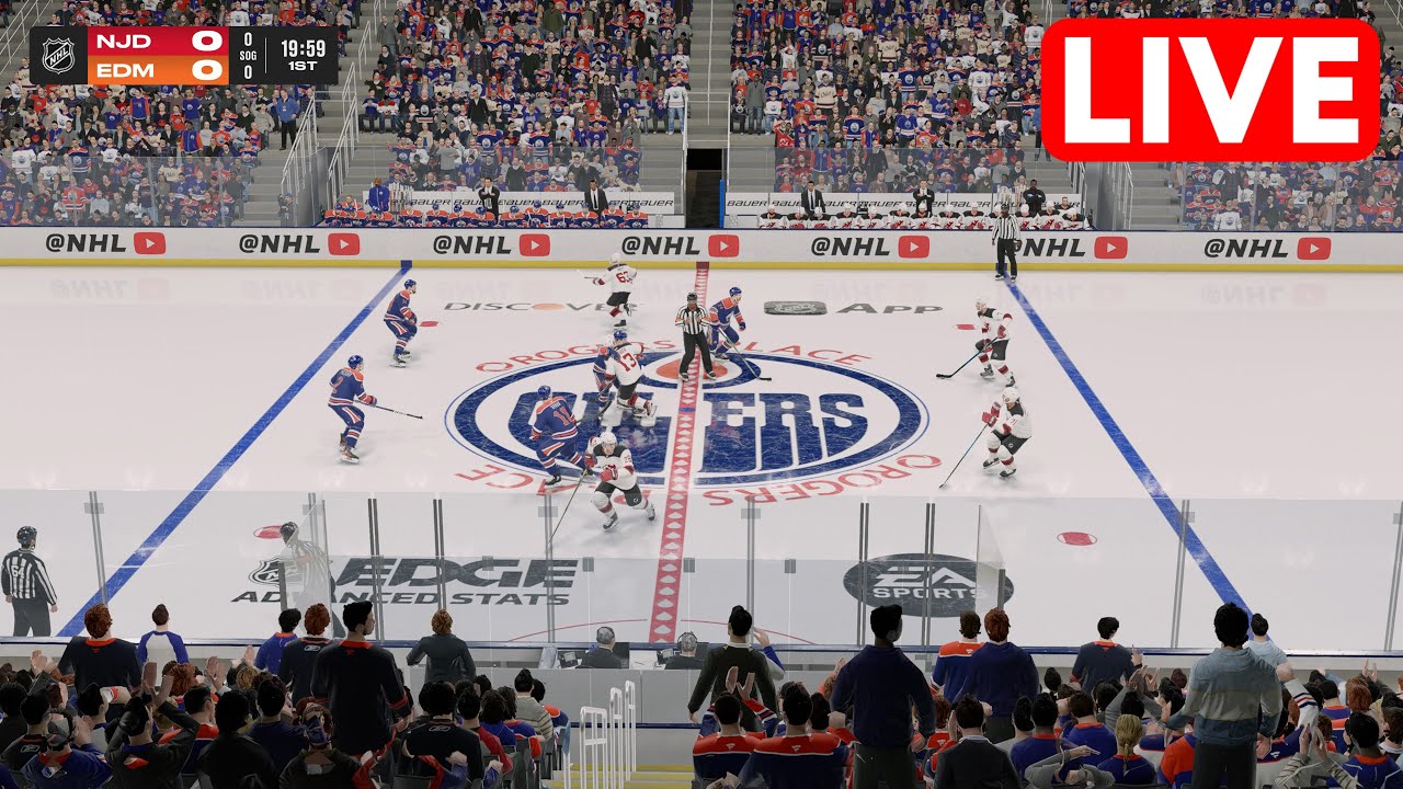  🔴 New Jersey Devils vs Edmonton Oilers - 20th January 2026 | NHL Full Match - NHL 26 Simulation
