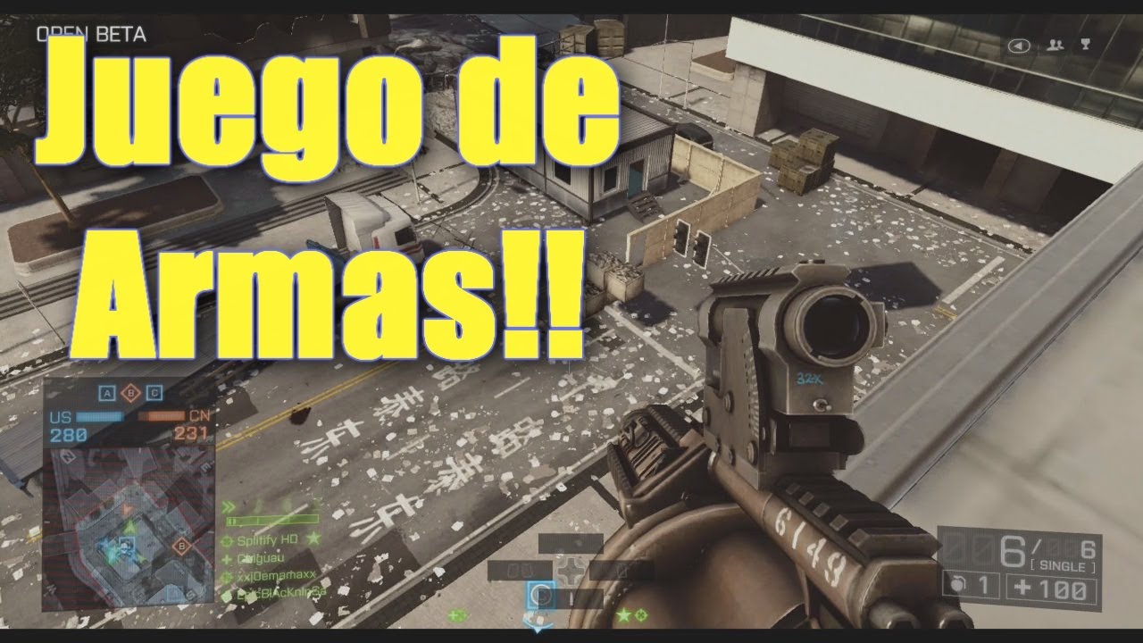 El juego de Armas!! - BF4 Beta - YouTube