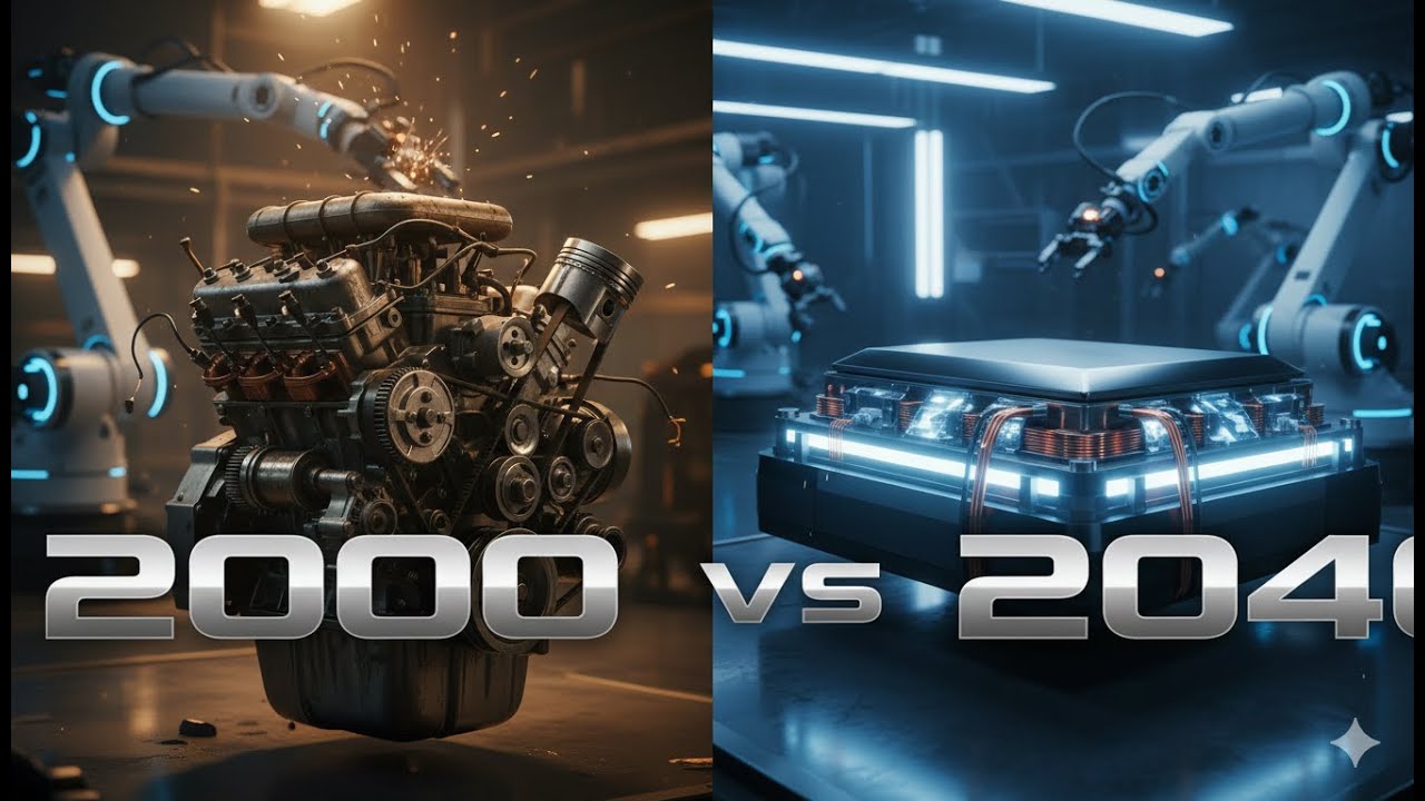 The EV Manufacturing Revolution: 2,000 Parts vs 20 🤯