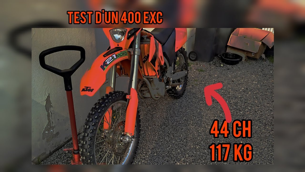 Test d'un 400 EXC ENDURO !!