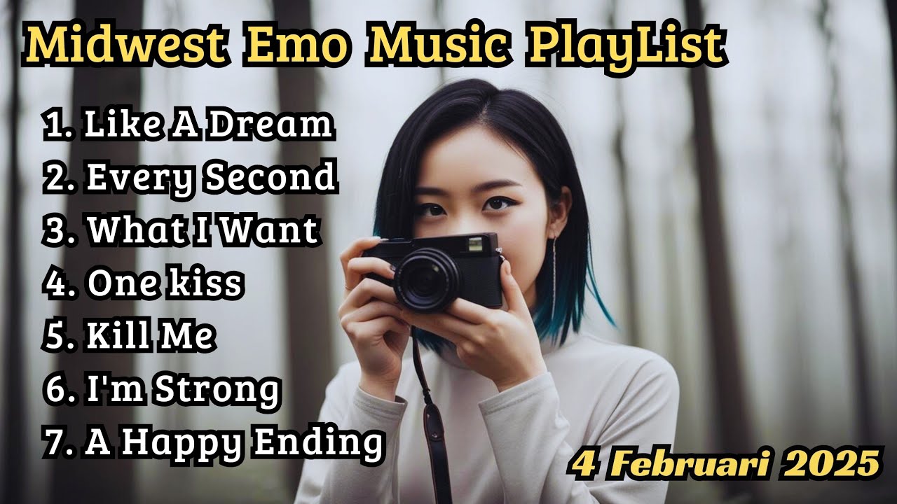 Midwest Emo Music PlayList 2025 | "Like A Dream"| Latest English Songs