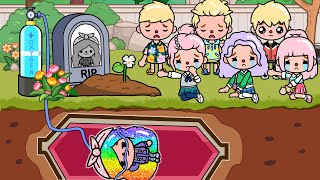 I Faked Death To Leave My Brothers And Sisters | Toca Life Story | Toca Boca