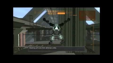 Armored Core For Answer - Showcase: Oblivion - Stage 1 - Attack on Line Ark