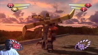 Throwing out the trash Cyclonus Style - Transformers (PS2) screenshot 4