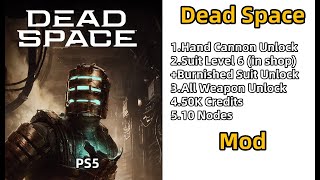 Dead Space Remake Mods Dead Space Save Modding Cheat