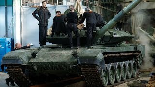 First Batch Of Upgraded T-90M Proryv Tanks Delivered To Russian Troops