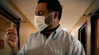 ASMR - Hospital Corridor Testing with DR JONES