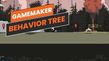 Easy Enemy AI : GameMaker Behavior trees