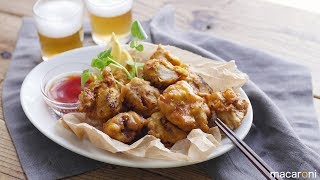 炭酸水でカリッと。マスタードカレーのチキンフリット の レシピ 作り方