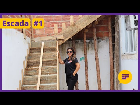 Vídeo: Como Construir Escadas Externas