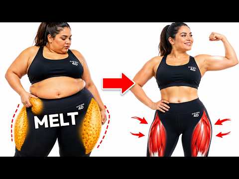 The Standing Fix for Hips & Thighs — Melt Down Method 15 Min, No Equipment