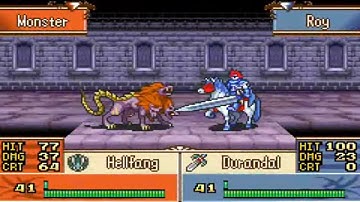 Brave Roy in Fire Emblem Sacred Stones Microhacking 🔪