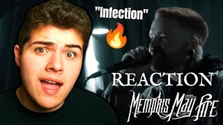 THIS IS WHAT I WANT!!! | Memphis May Fire - Infection | Reaction