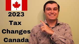 Important TAX CHANGES 2023 in Canada | TFSA, RRSP, Tax Brackets, FHSA, & More!