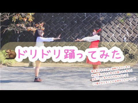 ドリドリ 【踊ってみた】夢が一つ叶いました(*´꒳`*)♪ありがとう届け！
