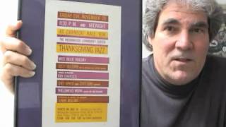 Billie Holiday Concert Handbill With John Coltrane