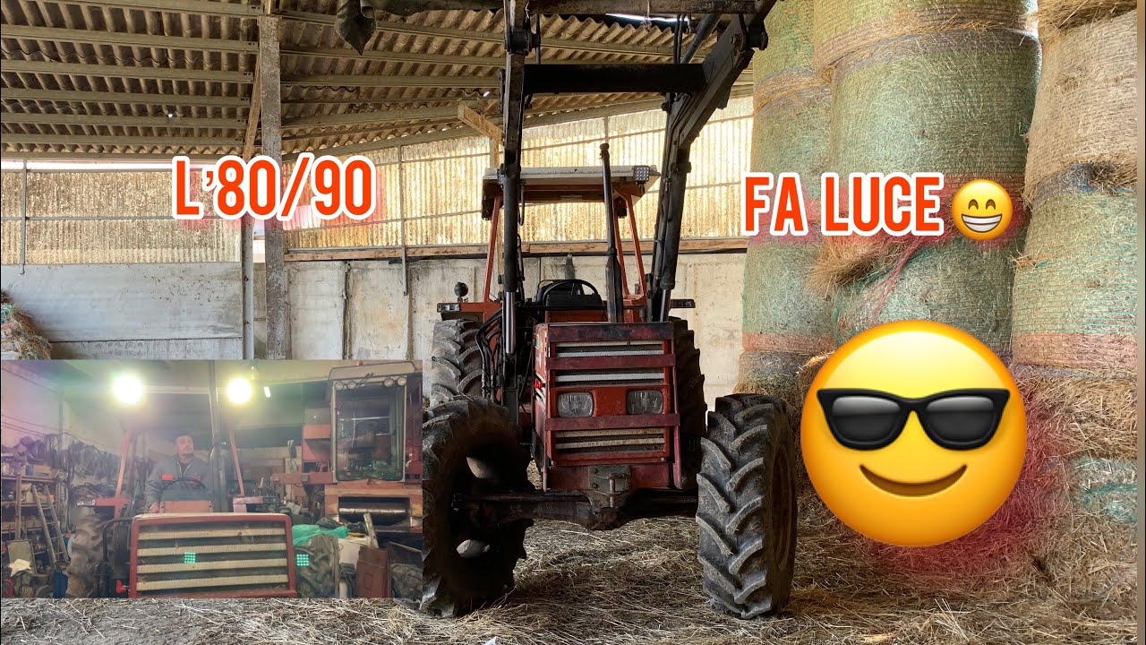 Impianto fari supplementari per trattore o simili “ fai da te”