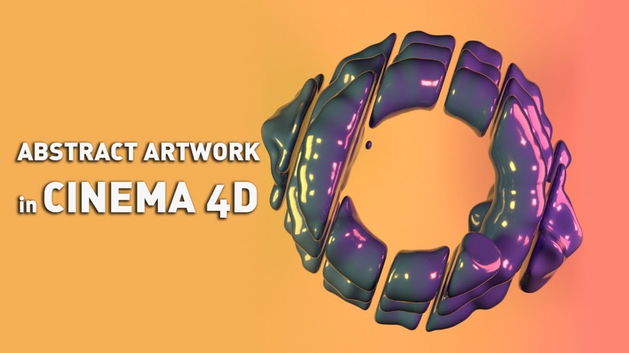 Abstract Art in Cinema 4D