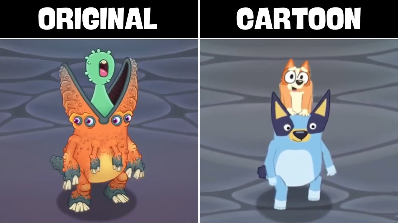 Cartoon Mods in My Singing Monsters | Fanmade Video | All Sounds and Animations +Hybrid Mods