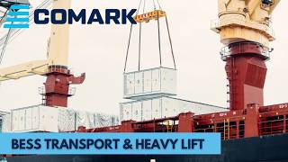 BESS Transport & Heavy Lift Handling | Comark Project Logistics