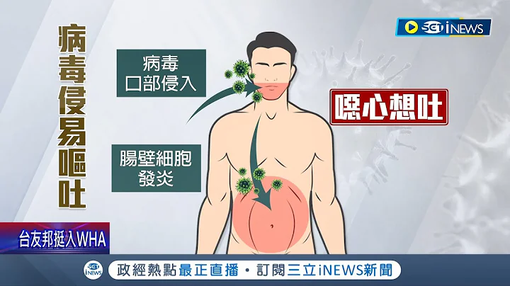 7%確診者會噁心想吐醫生教"空腹喝水法"自救 確診者想吐2原因"病毒""藥物"導致患者不適｜記者 林俊華 賴懿慈｜【台灣要聞】20220523｜三立iNEWS - 天天要聞