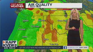 Elevated fire danger Thursday