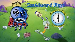 SQUIDWARD Plays Around the Clock at Bikini Bottom Part 15 - Purple Jelly Rain