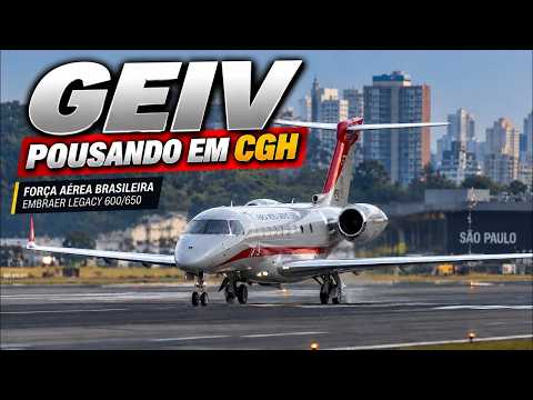 GEIV no Aeroporto de Congonhas: Inspeção em Voo das Aeronaves da Força Aérea Brasileira