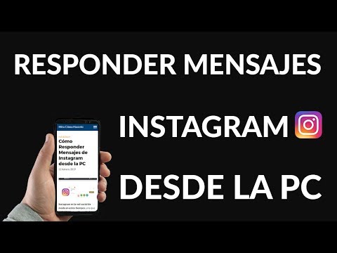 ¿Cómo Responder Mensajes de Instagram Desde el PC?