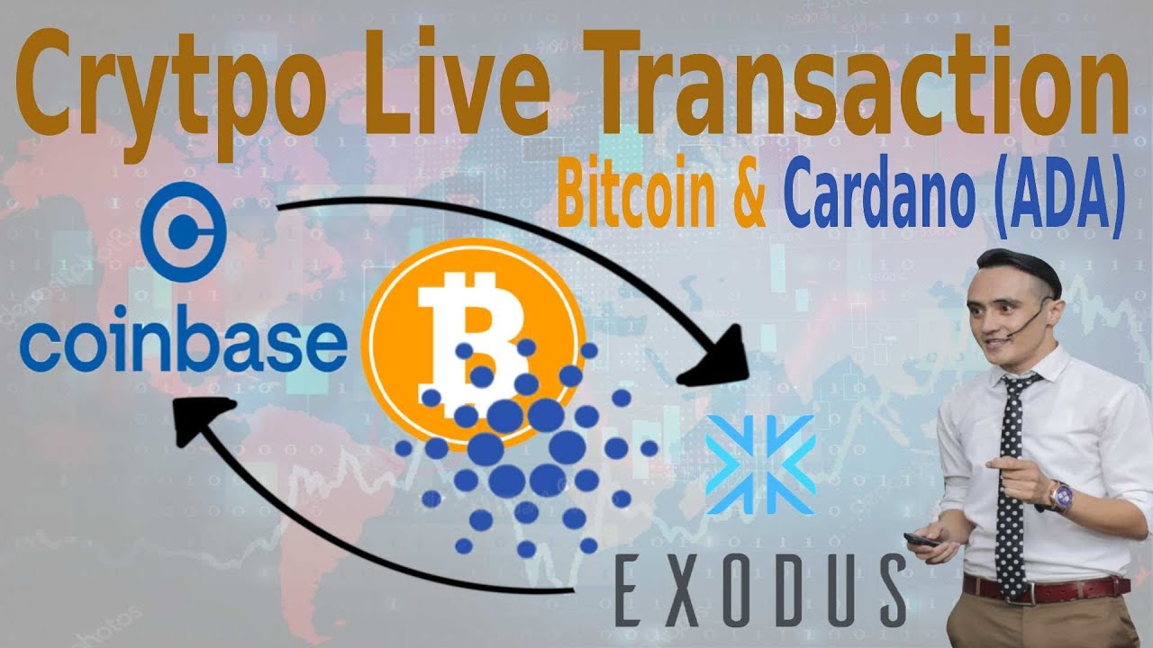 Transfer Crypto from Coinbase to Exodus Wallet [2022], Bitcoin, Cardano