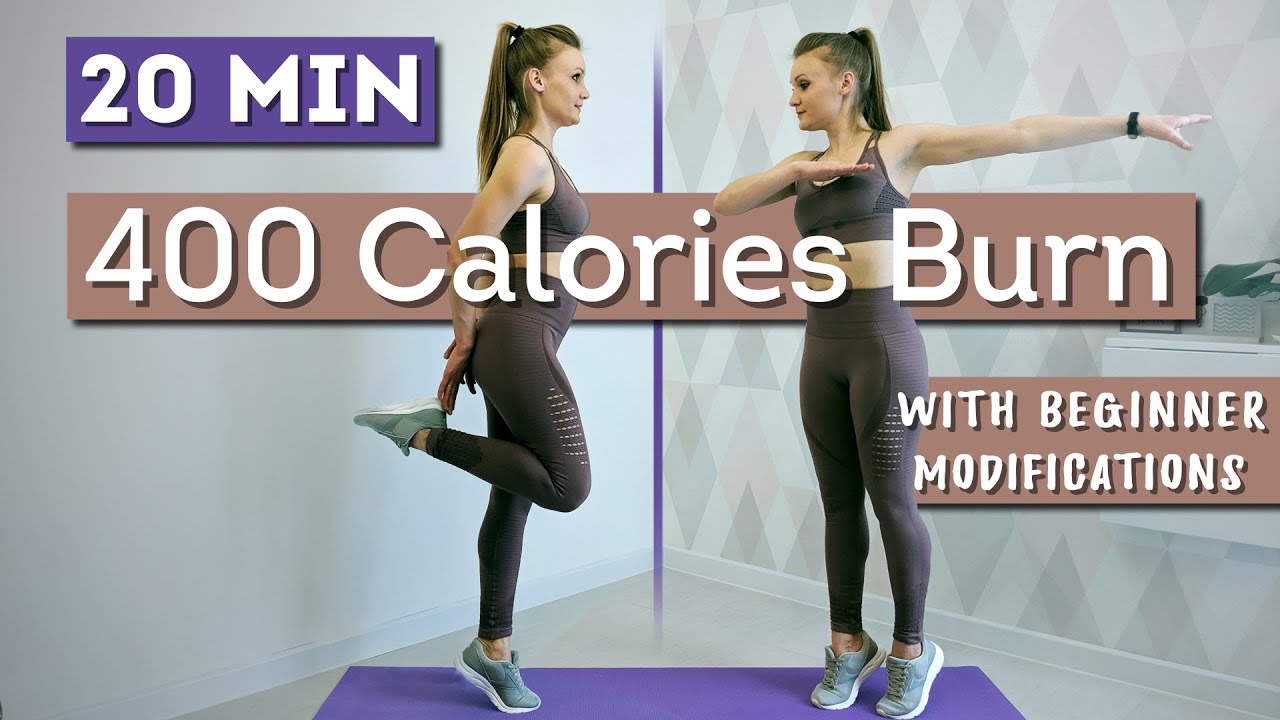 400 CALORIES BURN with this 20-Minute Cardio Workout! 