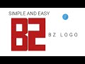 CREATE BEAUTIFUL LOGO USING PIXELLAB ON YOUR MOBILE | BZ LOGO #viral #logo #trend @FaizyNhidz