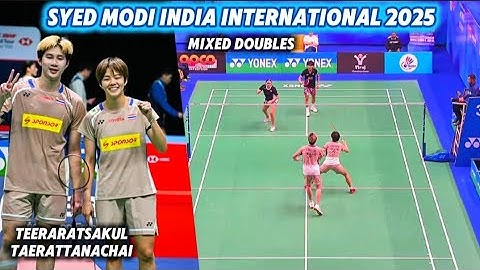 Pakkapon Teeraratsakul/Taerattanachai vs Sanga/Suri | Syed Modi India International 2025 Bamdinton