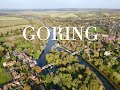 The Beauty of Goring-on-Thames, the Village of the Year from the Air | 4K Drone | Oxfordshire, UK