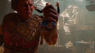 Fighting The Angry Granny Giant! God of War Ragnarok screenshot 2
