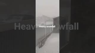 heavy snowfall