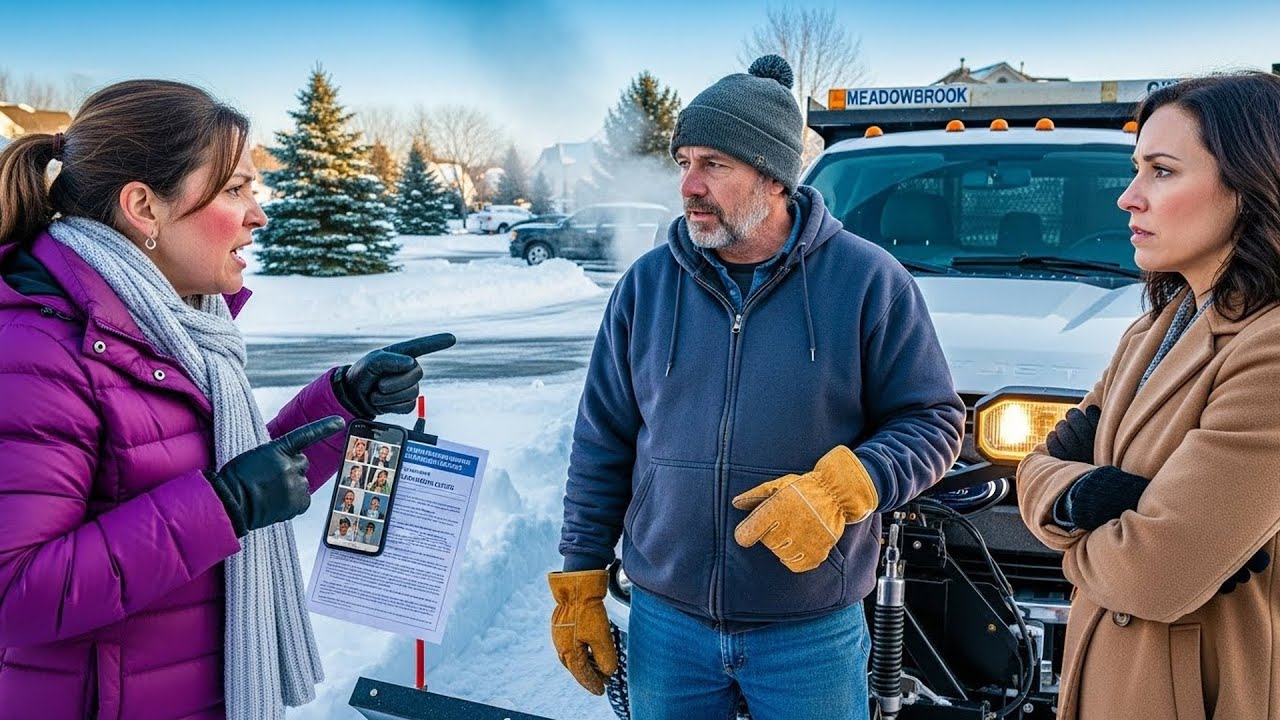 HOA Fined Me for Idling My Truck to Defrost It, So I Stopped Plowing Their Parking Lot