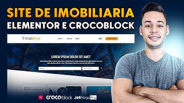 Projeto Site de Imobiliária Completo Com Elementor e Os Plugins Crocoblock (Jet Ninja PRO)