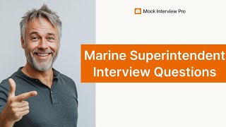 Sample Interview Questions for Marine Superintendent with Answers