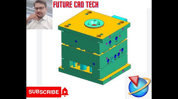 mold wizard tutorial video basic in Unigraphic nx 8.0 #Futurecadtech