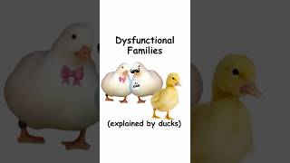 Dysfunctional families (explained by ducks)