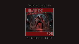 GOD OF IRON - Aggressive Hardstyle Phonk | TITAN FORGE: Iron &amp; Power [Official Visualizer]