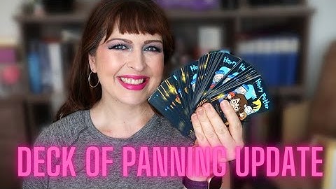 Deck of Panning Update #7 // #deckofpanning // August 2021
